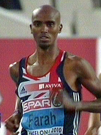 Mo Farah Europameister