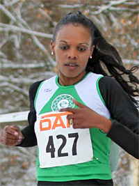 Simret Restle-Apel beim Crosslauf - Foto Copyrigt: Herbert Steffny